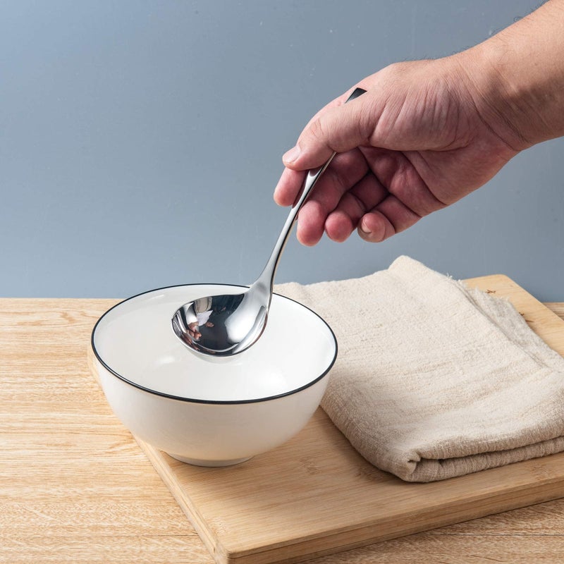 IMEEA Gravy Ladle Small Sauce Ladle for Serving 18/10 Stainless Steel, 7.6-Inch - Image 2